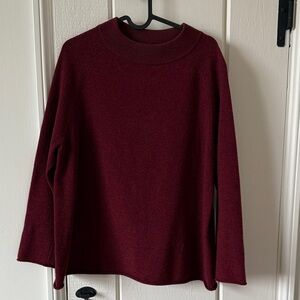 Eileen Fisher cashmere wool blend sweater petite small